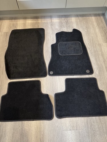 Genuine black velour - velour, carpet