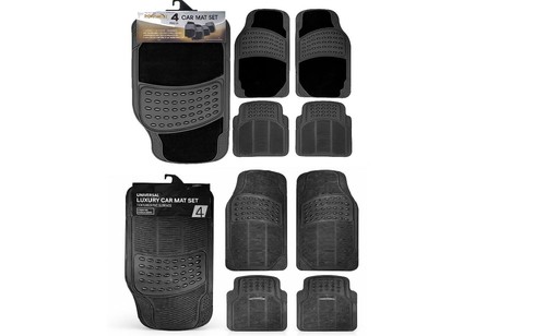 Universal rubber car mat - car, set