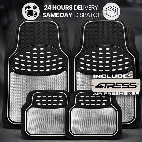 Car rubber floor mats black - car,